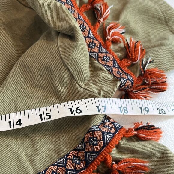 Zara 1975 denim cropped elbow sleeve jacket/top size extra small - Picture 5 of 7